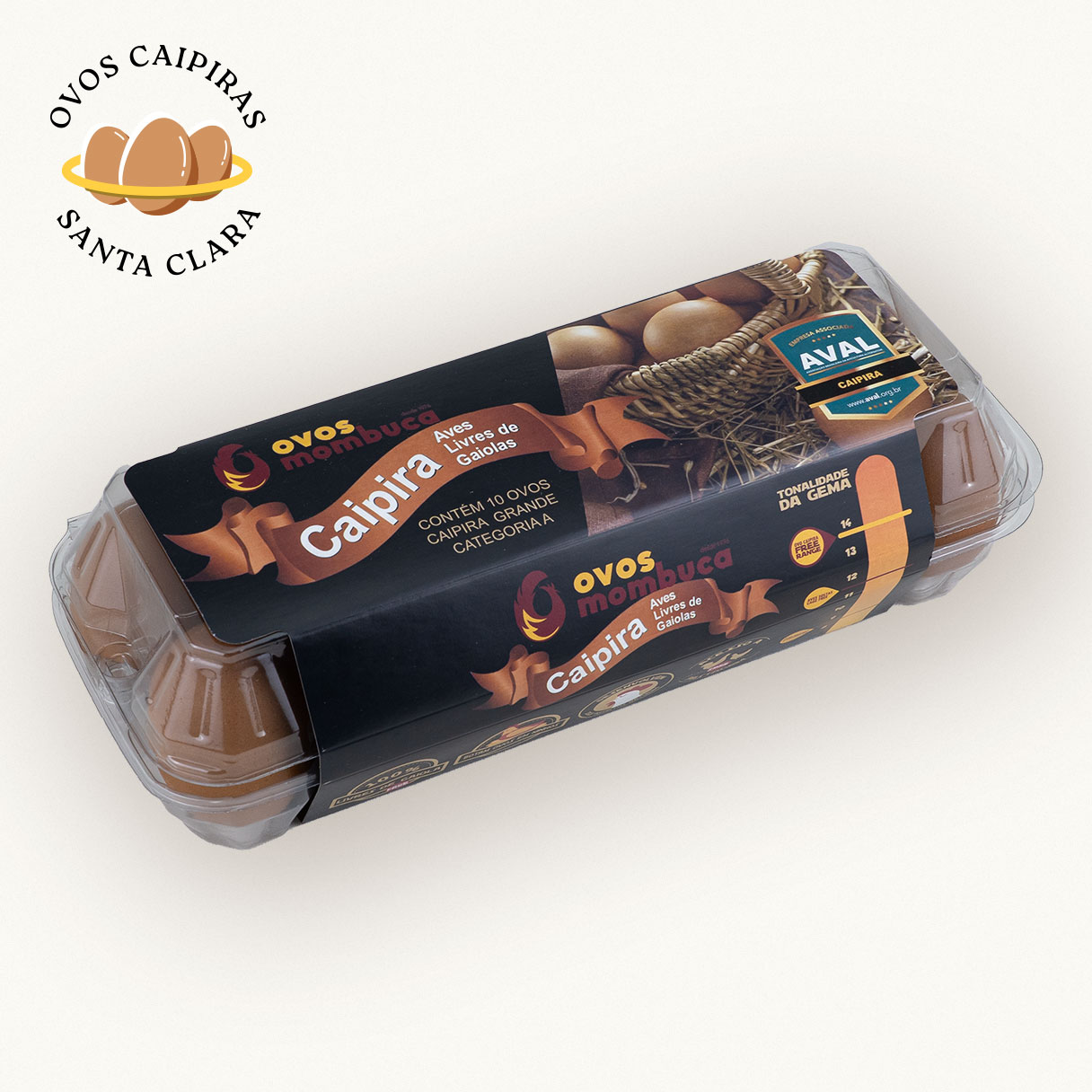 Ovo Caipira Galinha Solta Mombuca